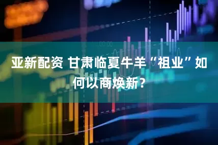 亚新配资 甘肃临夏牛羊“祖业”如何以商焕新？