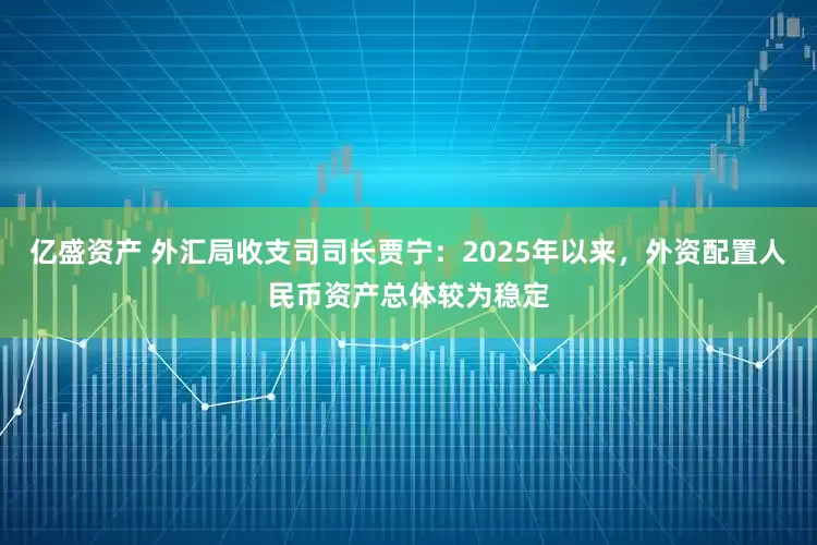 亿盛资产 外汇局收支司司长贾宁：2025年以来，外资配置人民币资产总体较为稳定